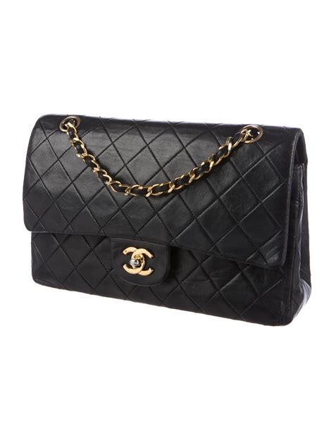 chanel flap without cc|Chanel vintage classic flap.